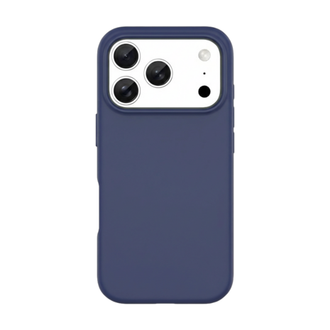 Coverzs Coverzs iPhone 17 Pro Max liquid siliconen MagSafe hoesje (blauw)