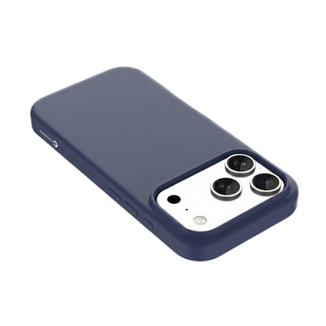 Coverzs Coverzs iPhone 17 Pro Max liquid siliconen MagSafe hoesje (blauw)