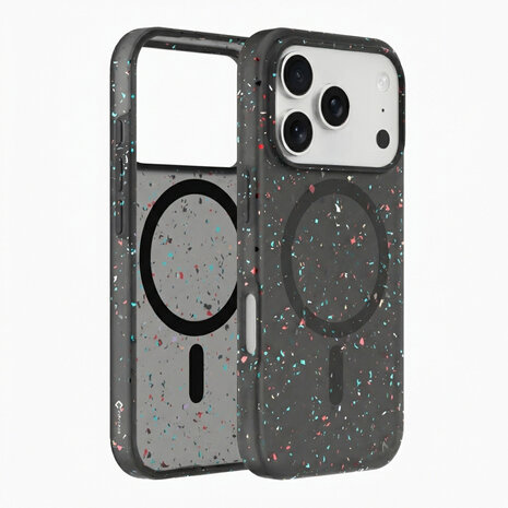 Coverzs Coverzs iPhone 17 Pro gerecycled MagSafe hoesje (zwart)