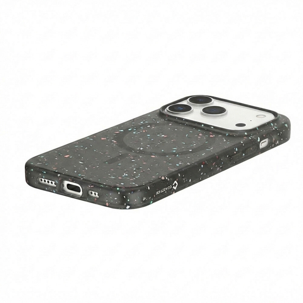 Coverzs Coverzs iPhone 17 Pro gerecycled MagSafe hoesje (zwart)