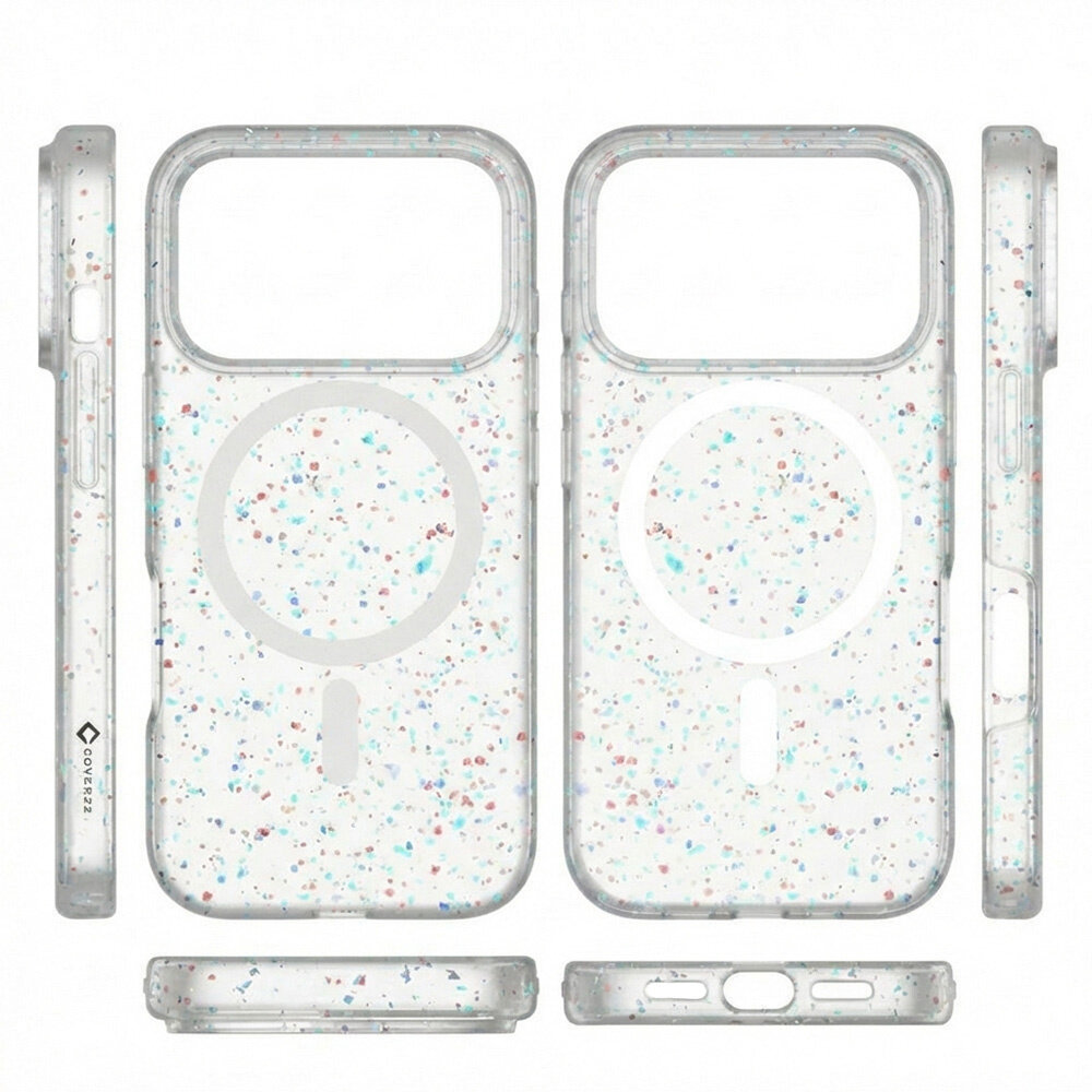 Coverzs Coverzs iPhone 17 Pro gerecycled MagSafe hoesje (wit) Coverzs Coverzs iPhone 17 Pro gerecycled MagSafe hoesje (wit)