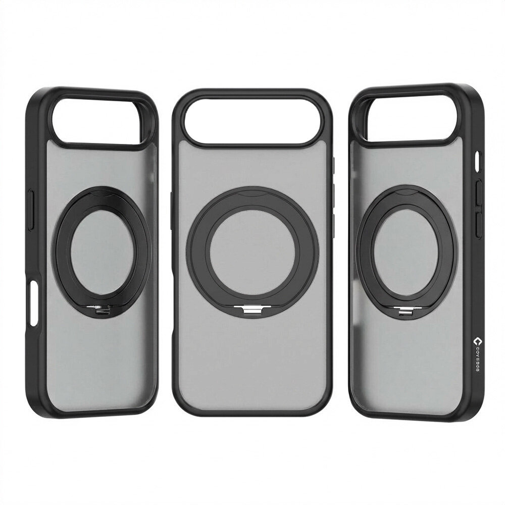 Coverzs Coverzs iphone Air Standing MagSafe case (zwart) Coverzs Coverzs iphone Air Standing MagSafe case (zwart)