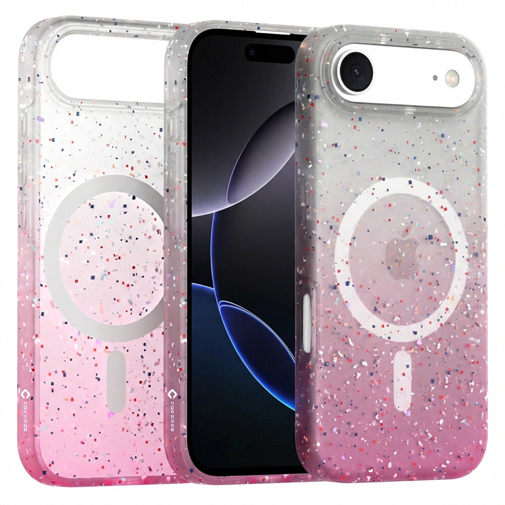 Coverzs Coverzs iphone Air gerecycled MagSafe hoesje (roze)