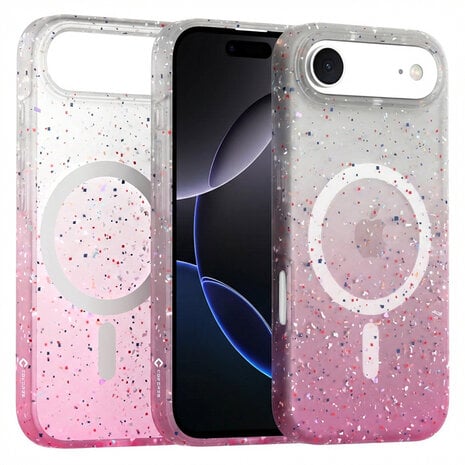 Coverzs Coverzs iphone Air gerecycled MagSafe hoesje (roze)