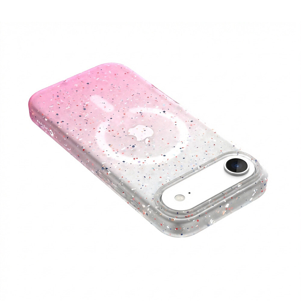 Coverzs Coverzs iphone Air gerecycled MagSafe hoesje (roze)