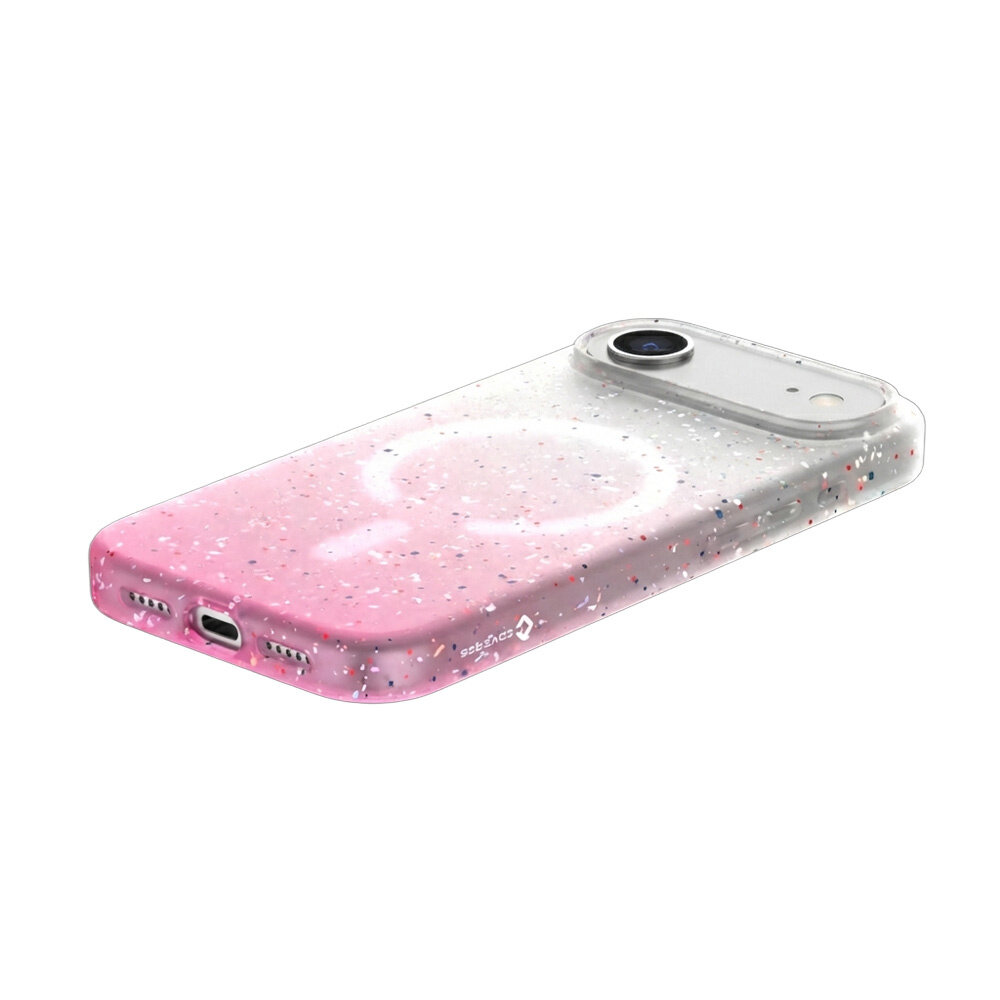 Coverzs Coverzs iphone Air gerecycled MagSafe hoesje (roze)