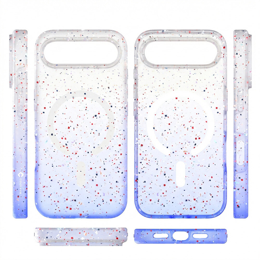 Coverzs Coverzs iphone Air gerecycled MagSafe hoesje (blauw)