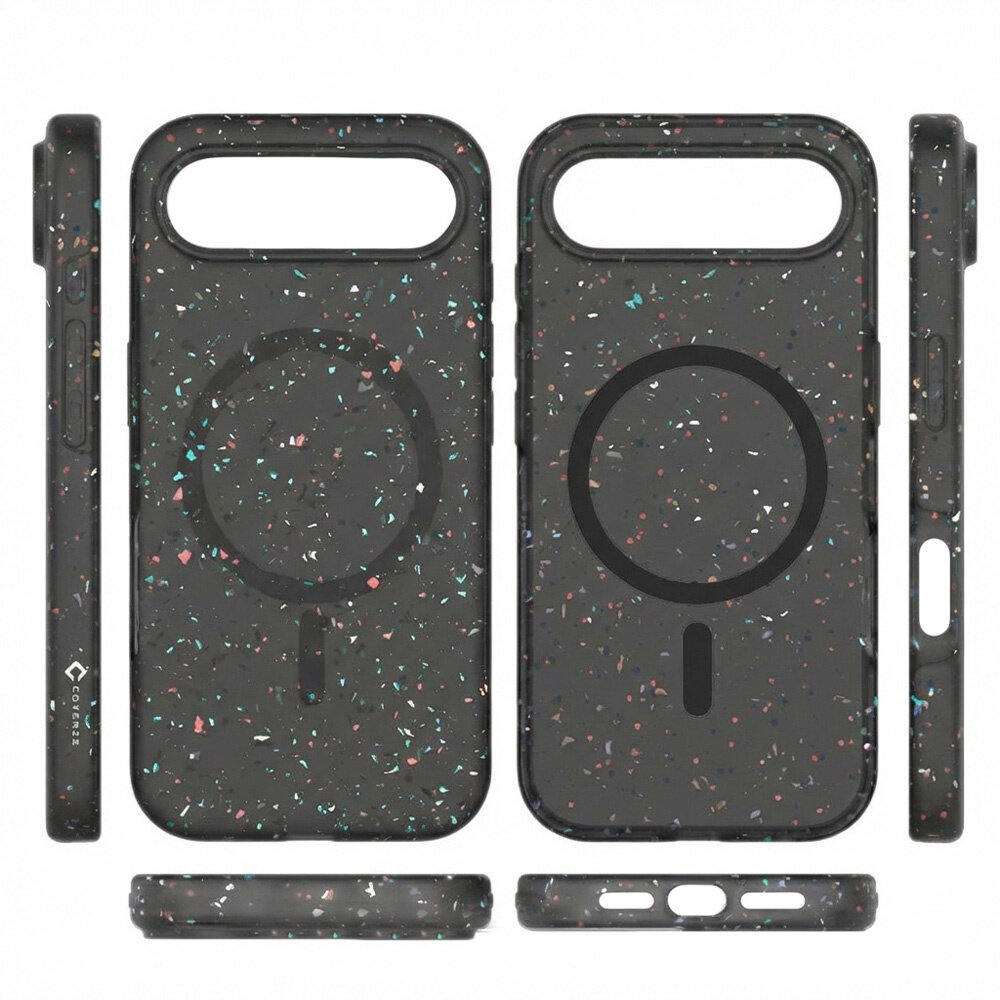 Coverzs Coverzs iphone Air gerecycled MagSafe hoesje (zwart)