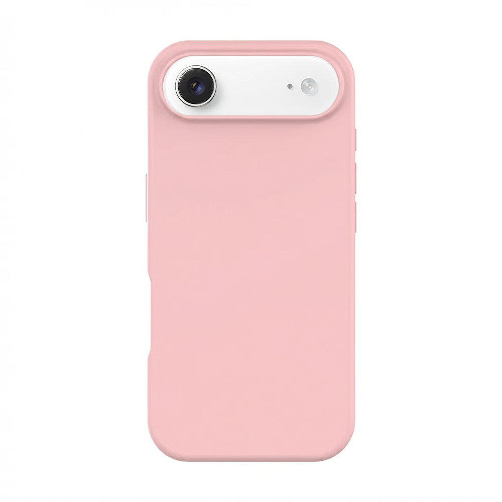 Coverzs Coverzs iphone Air liquid siliconen MagSafe hoesje (roze)