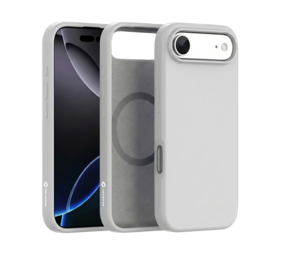 Coverzs iphone Air liquid siliconen MagSafe hoesje (grijs)