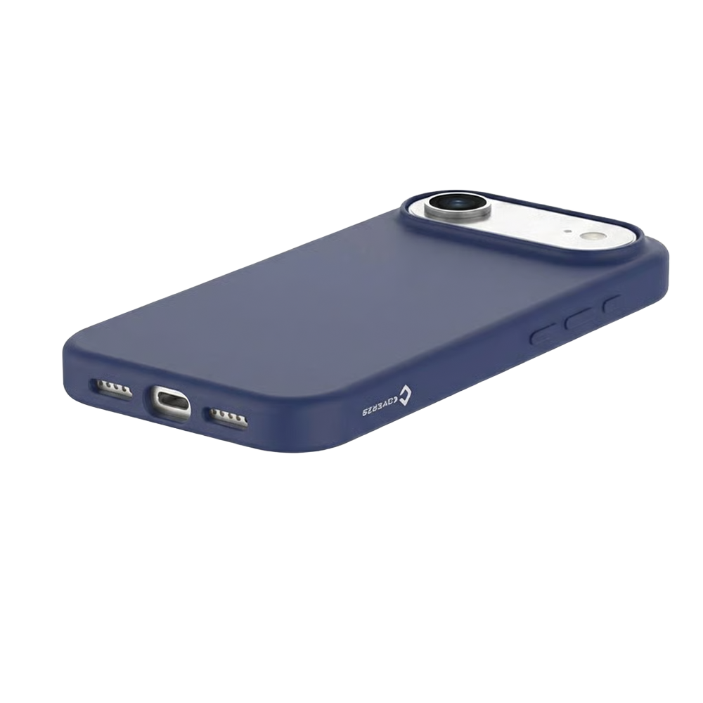 Coverzs Coverzs iphone Air liquid siliconen MagSafe hoesje (blauw)