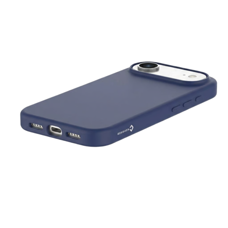 Coverzs Coverzs iphone Air liquid siliconen MagSafe hoesje (blauw)