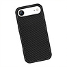 Coverzs Coverzs iphone Air kevlar MagSafe siliconen hoesje (zwart)