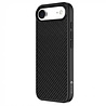 Coverzs Coverzs iphone Air kevlar MagSafe siliconen hoesje (zwart)