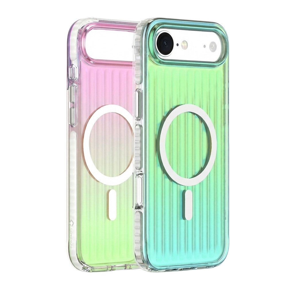 Coverzs Coverzs iphone Air Gradient MagSafe hoesje (groen)