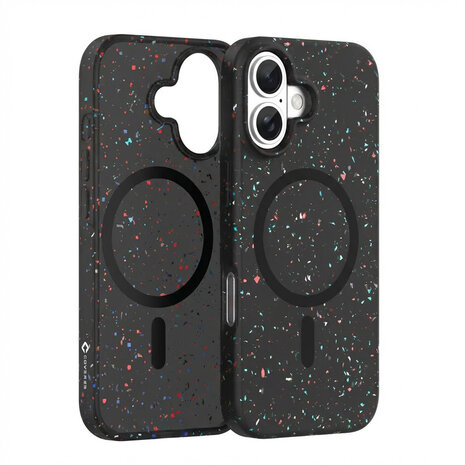 Coverzs Coverzs iPhone 17 gerecycled MagSafe hoesje (zwart)