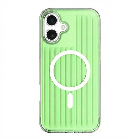 Coverzs Coverzs iPhone 17 Gradient MagSafe hoesje (groen)