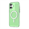 Coverzs Coverzs iPhone 17 Gradient MagSafe hoesje (groen)