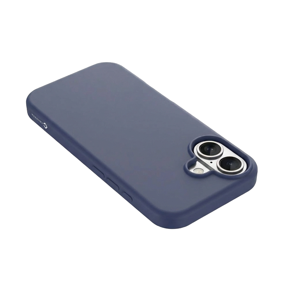 Coverzs Coverzs iPhone 16 Plus liquid siliconen MagSafe hoesje (blauw)