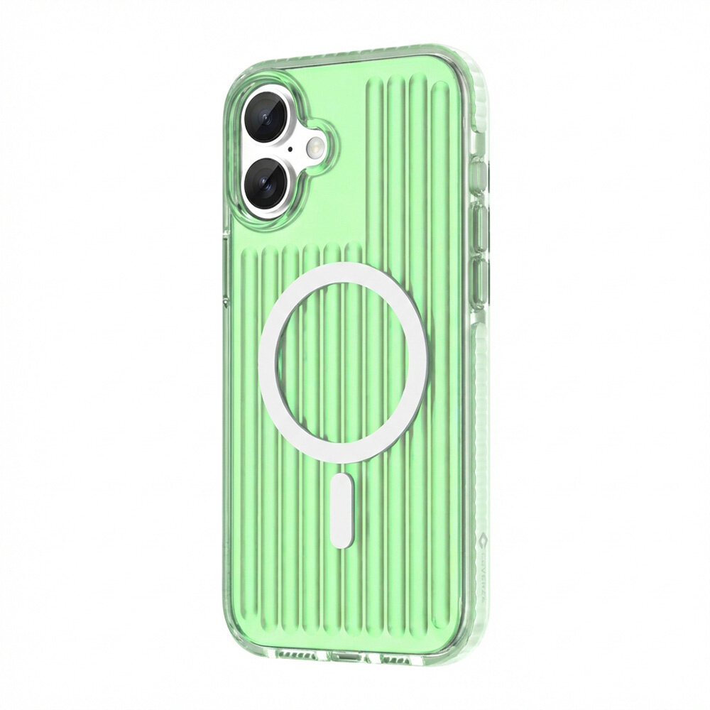 Coverzs Coverzs iPhone 16 Plus Gradient MagSafe hoesje (groen)