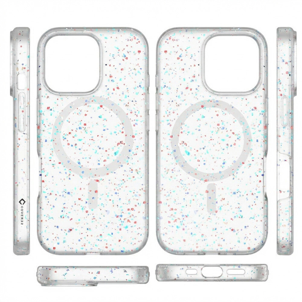 Coverzs Coverzs iPhone 16 Pro gerecycled MagSafe hoesje (wit) Coverzs Coverzs iPhone 16 Pro gerecycled MagSafe hoesje (wit)