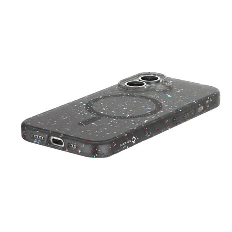 Coverzs Coverzs iPhone 16 gerecycled MagSafe hoesje (zwart)