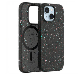 Coverzs iPhone 15 gerecycled MagSafe hoesje (zwart) Coverzs iPhone 15 gerecycled MagSafe hoesje (zwart)