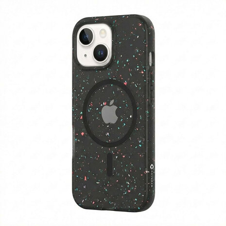 Coverzs Coverzs iPhone 15 gerecycled MagSafe hoesje (zwart) Coverzs Coverzs iPhone 15 gerecycled MagSafe hoesje (zwart)