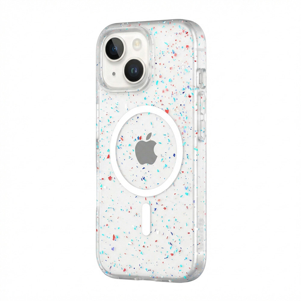 Coverzs Coverzs iPhone 15 gerecycled MagSafe hoesje (wit) Coverzs Coverzs iPhone 15 gerecycled MagSafe hoesje (wit)