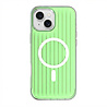 Coverzs Coverzs iPhone 15 Gradient MagSafe hoesje (groen)