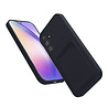 ShieldCase® ShieldCase Samsung Galaxy A37 siliconen hoesje met pasjeshouder (donkerblauw)
