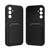 ShieldCase® ShieldCase Samsung Galaxy A57 siliconen hoesje met pasjeshouder (zwart)