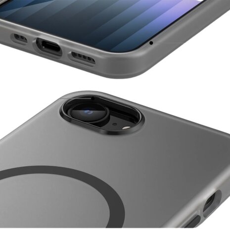 Coverzs Coverzs iPhone 17e TPU MagSafe case (zwart) Coverzs Coverzs iPhone 17e TPU MagSafe case (zwart)