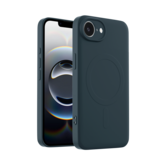 ShieldCaseÂ® iPhone 17e Siliconen MagSafe back cover (donkerblauw)