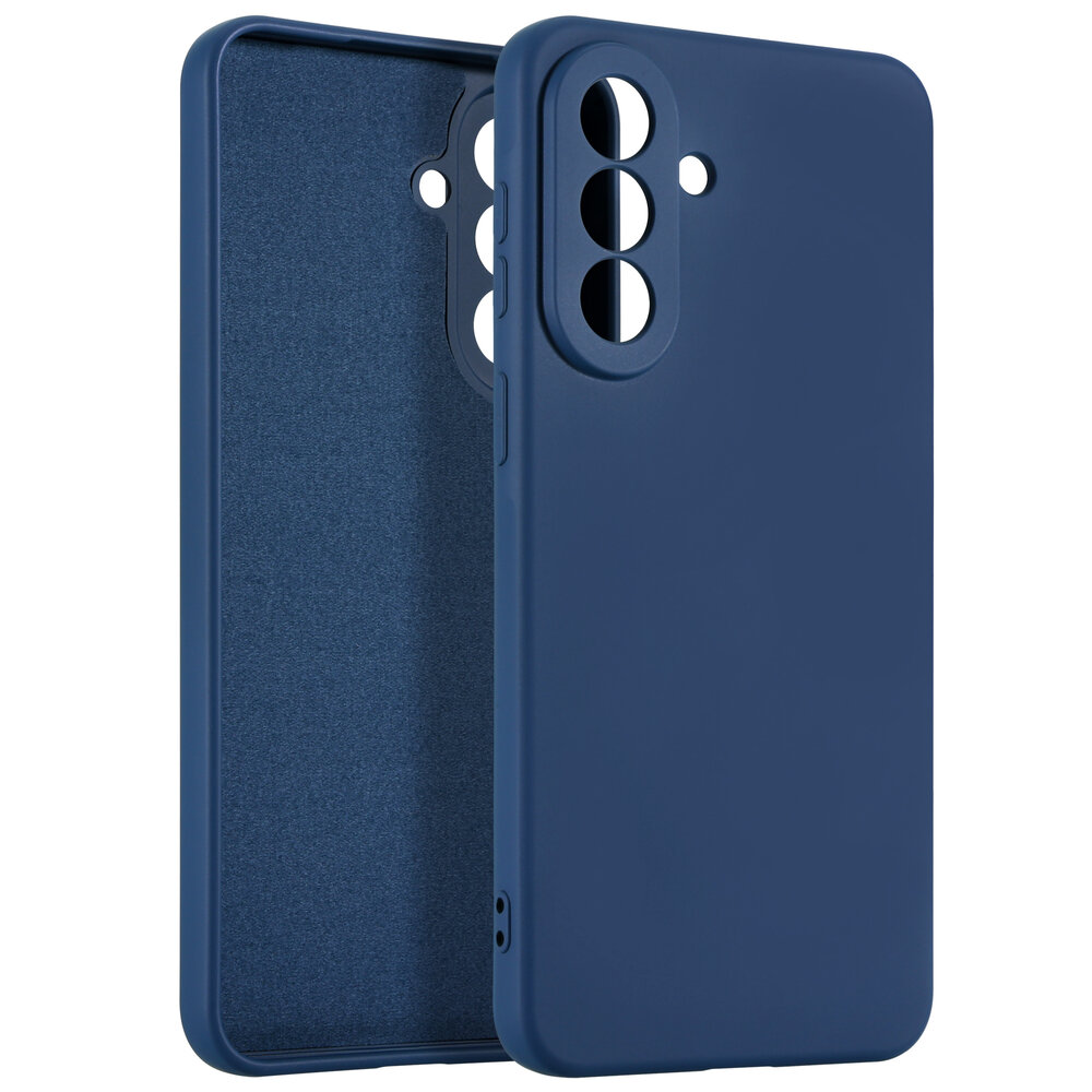 ShieldCase® ShieldCase Samsung Galaxy A37 siliconen hoesje (donkerblauw)