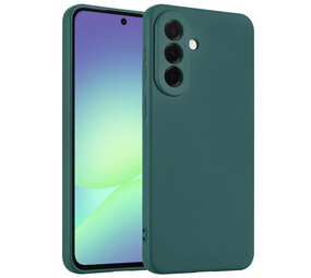 ShieldCase® Samsung Galaxy A37 siliconen hoesje (donkergroen)