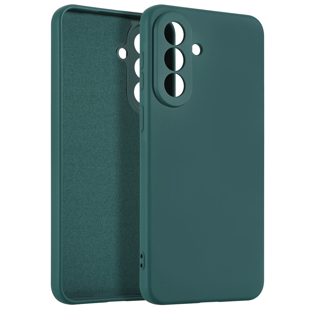 ShieldCase® ShieldCase Samsung Galaxy A37 siliconen hoesje (donkergroen)