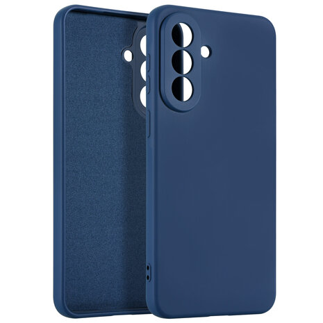 ShieldCase® ShieldCase Samsung Galaxy A17 silicone case (donkerblauw)