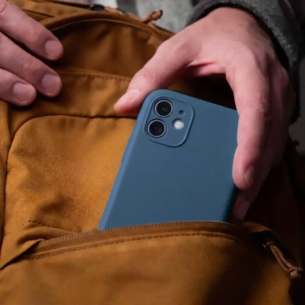 ShieldCase® Shieldcase Siliconen hoesje met camera bescherming iPhone 11 (blauw)