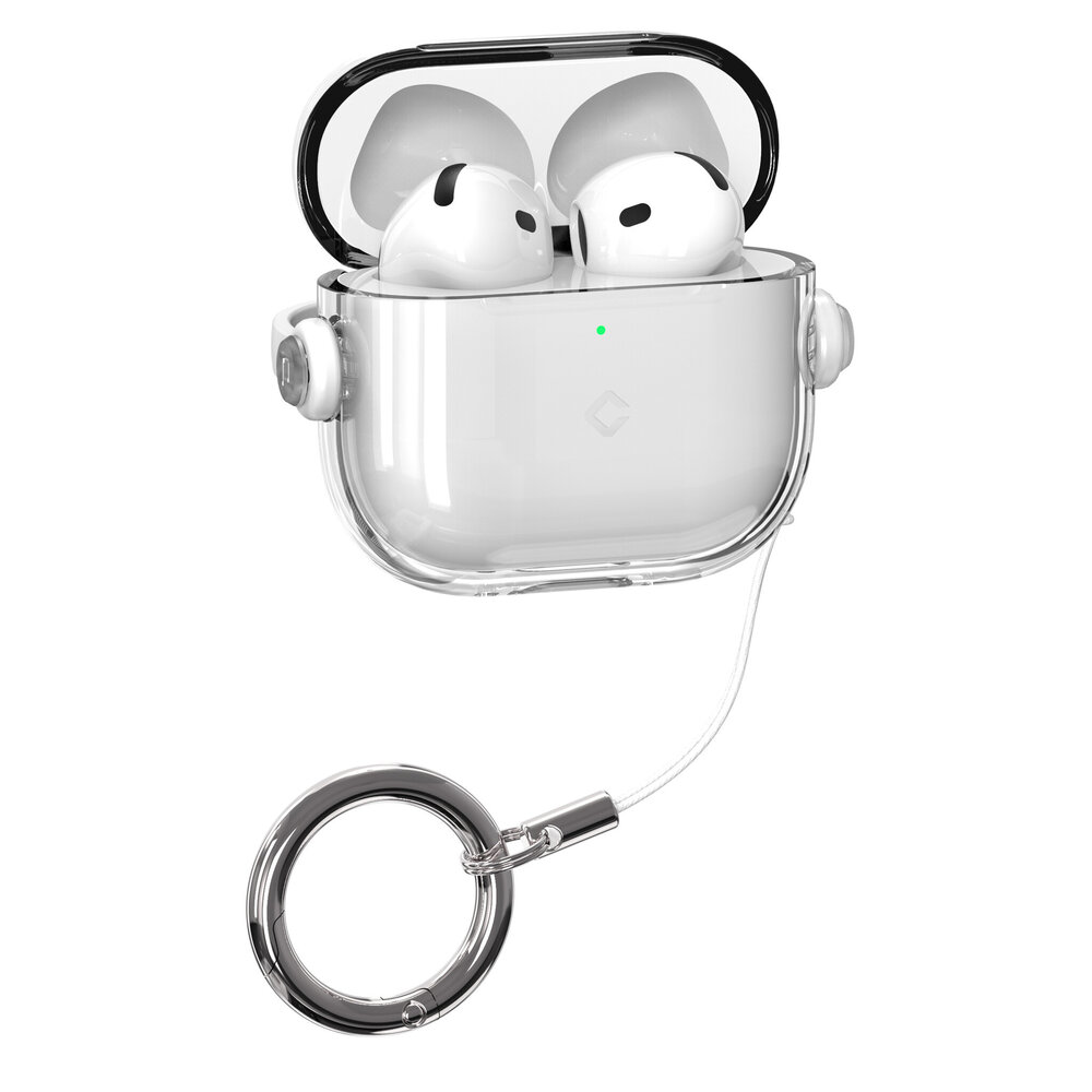 Coverzs Coverzs AirPods 4 TPU & PC clear case (transparant)