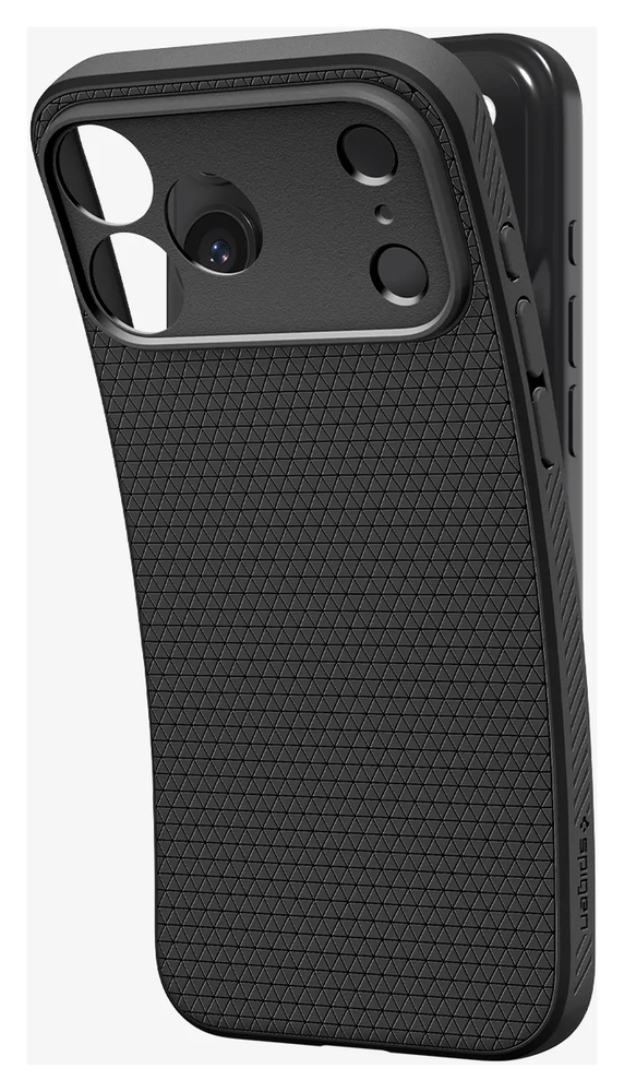 Spigen Spigen iPhone 18 Pro Liquid Air hoesje (zwart) Spigen Spigen iPhone 18 Pro Liquid Air hoesje (zwart)