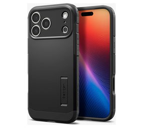 Spigen Spigen iPhone 18 Pro Tough Armor MagSafe case (zwart) Spigen Spigen iPhone 18 Pro Tough Armor MagSafe case (zwart)