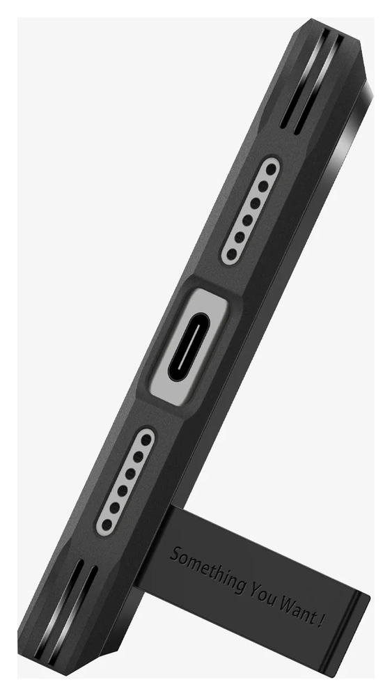 Spigen Spigen iPhone 18 Pro Tough Armor MagSafe case (zwart)
