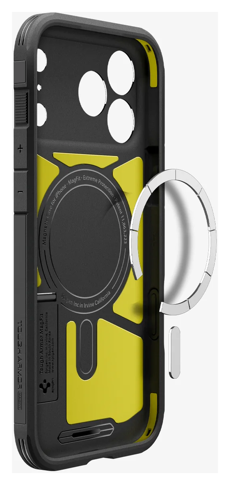 Spigen Spigen iPhone 18 Pro Tough Armor MagSafe case (zwart)