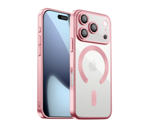 Coverzs iPhone 18 Pro MagSafe hoesje met camera cover (roze) Coverzs iPhone 18 Pro MagSafe hoesje met camera cover (roze)
