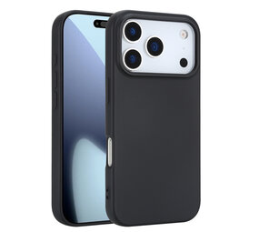 ShieldCase® iPhone 18 Pro siliconen hoesje (zwart)