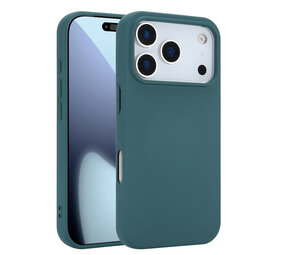 ShieldCase® iPhone 18 Pro siliconen hoesje (donkergroen)