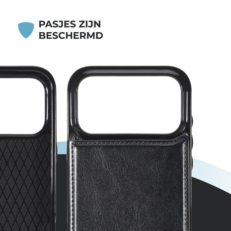 ShieldCase® ShieldCase iPhone 18 Pro Wallet case (zwart) ShieldCase® ShieldCase iPhone 18 Pro Wallet case (zwart)