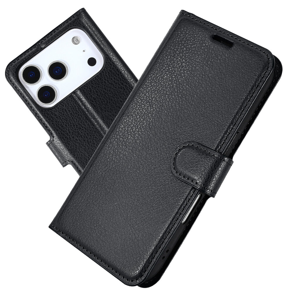 ShieldCase® ShieldCase iPhone 18 Pro Bookcase (zwart)