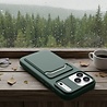 ShieldCase® ShieldCase iPhone 18 Pro siliconen hoesje met pasjeshouder (donkergroen)